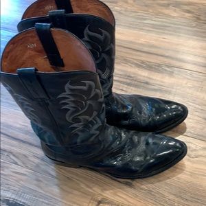 Dan Post leather cowboy boots
